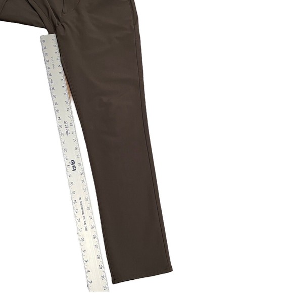 Fourlaps Pants Men’s 32x31 Green Traverse Slim Stretch 1072 Water Repellent Fall - Picture 4 of 9